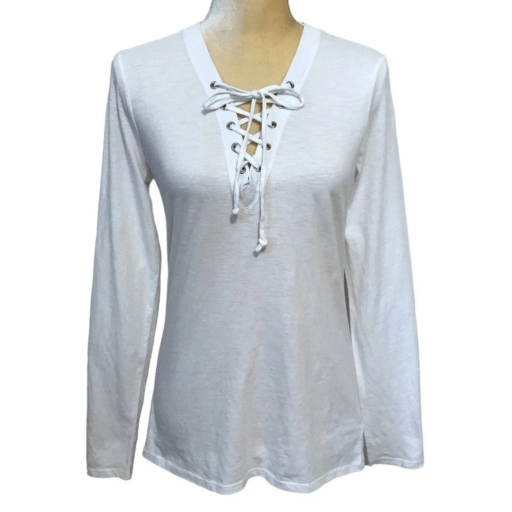 Joe's Jeans NWT White Long Sleeves Shirt Women S